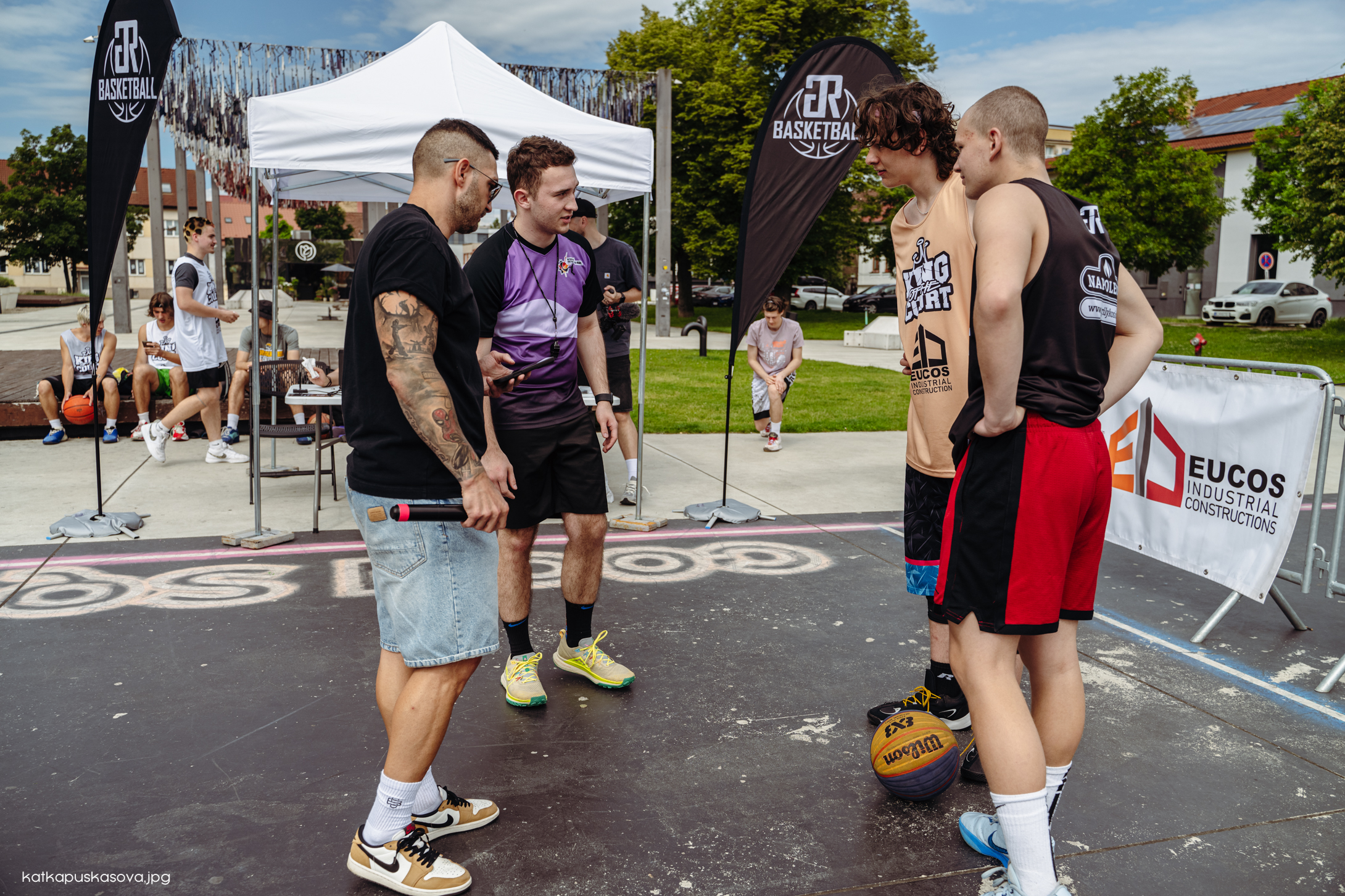 Basketbalové ihrisko zhora